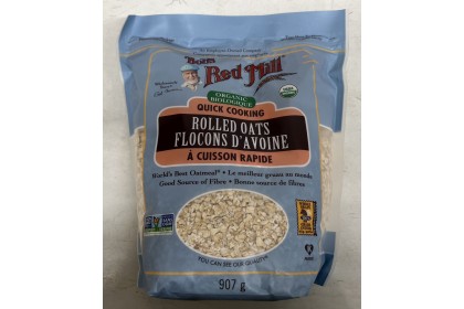 Red Mill organic extra thick rolled oats 907g